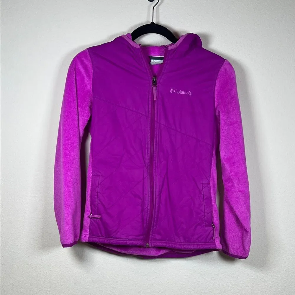 Kids Columbia Fleece Windbreaker Jacket